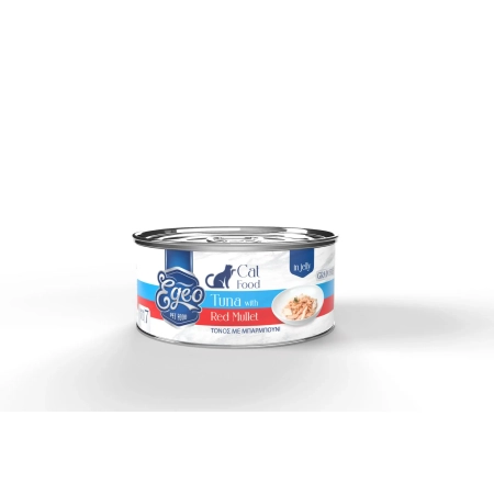Egeo Cat Adult Wet Food Tuna with Red Mullet in jelly 85g