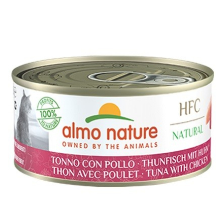 ALMO NATURE – HFC NAT. TUNA & CHICKEN 150g