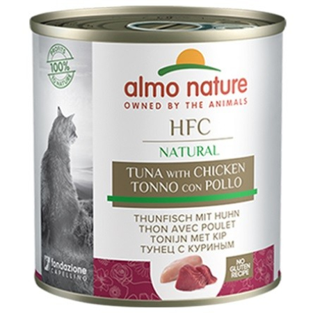 ALMO NATURE – HFC NAT. TUNA & CHICKEN 280g