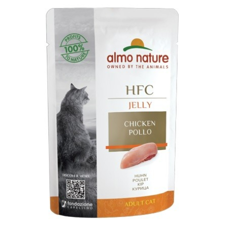 ALMO NATURE – JELLY HFC CHICKEN 55g