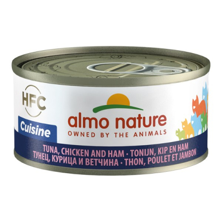 Almo Nature – Cuisine Tuna & Chicken & Ham 70g