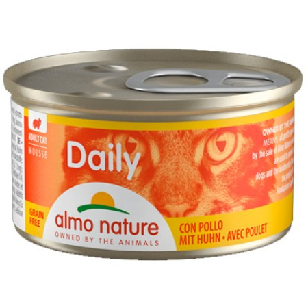 ALMO NATURE – DAILY MOUSSE CHICKEN 85g