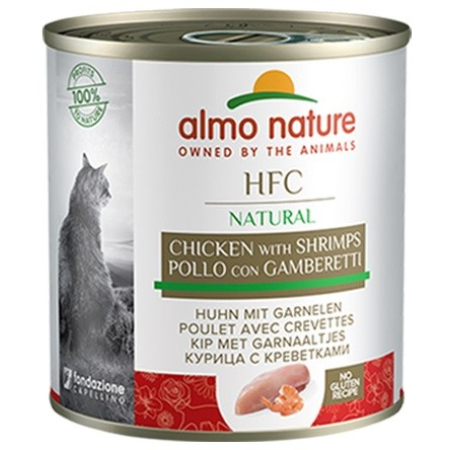 ALMO NATURE – HFC NAT. CHICKEN AND SHRIMPS 280g
