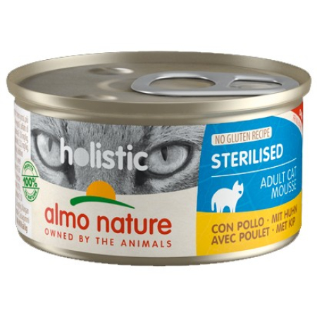 ALMO NATURE – HOL. STERILISED CHICKEN 85g