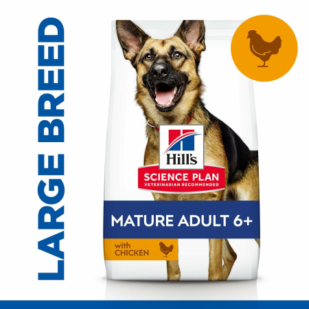 Hill’s Sciences Plan Mature Large Dog Food With Chicken