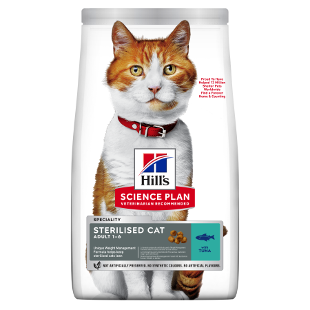 Hill’s Young Adult Sterilised Cat Tuna
