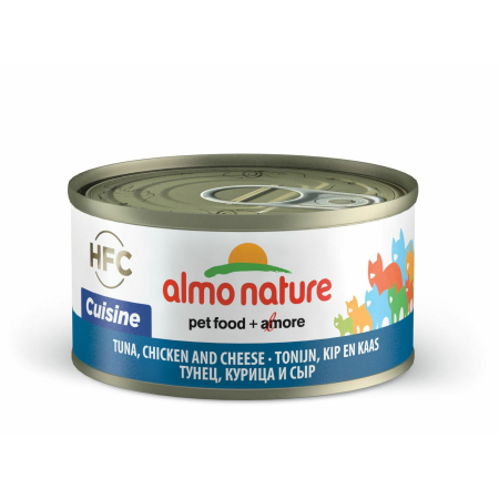 Almo Nature Tuna, Chicken And Cheese 70g