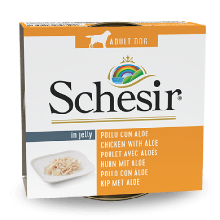 Schesir Chicken Fillets With Aloe in Jelly 150g