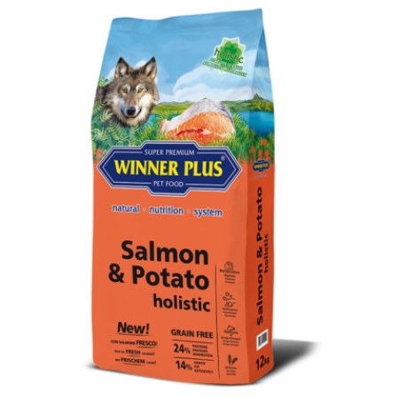 Winner Plus Salmon & Potato Holistic 12kg