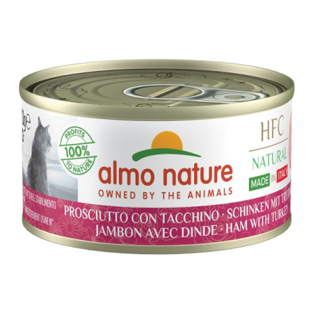 Almo Nature – Hfc Natural Ham With Turkey 70g