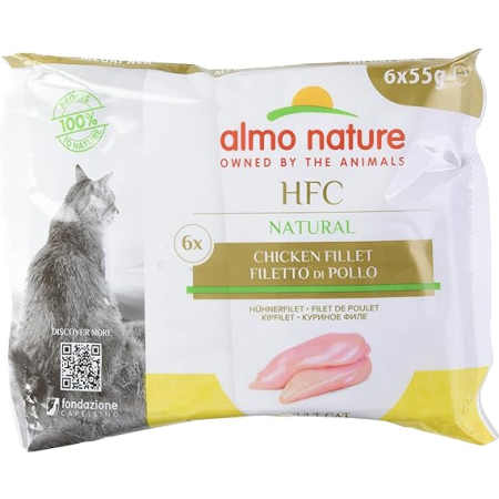 ALMO NATURE – HFC CHICKEN FILLET 6X55g