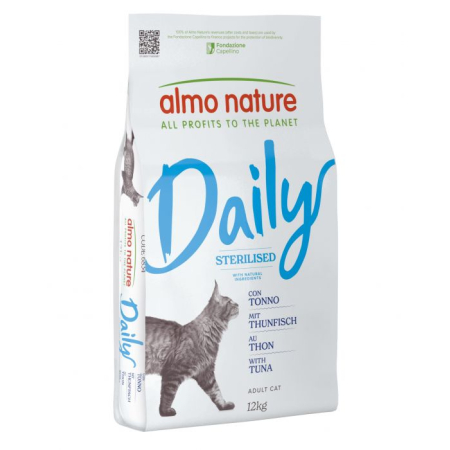 ALMO NATURE – DAILY STERILISED TUNA 12kg