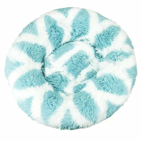SNUGGLY PET BED WHITE &MINT