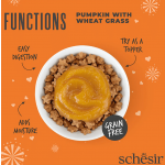 SCHESIR FUNCTIONS PUMPKIN WITH WHEAT GRASS IN PUREE 40G IN POUCH - Image 2