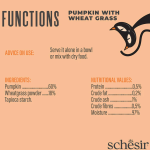 SCHESIR FUNCTIONS PUMPKIN WITH WHEAT GRASS IN PUREE 40G IN POUCH - Image 3