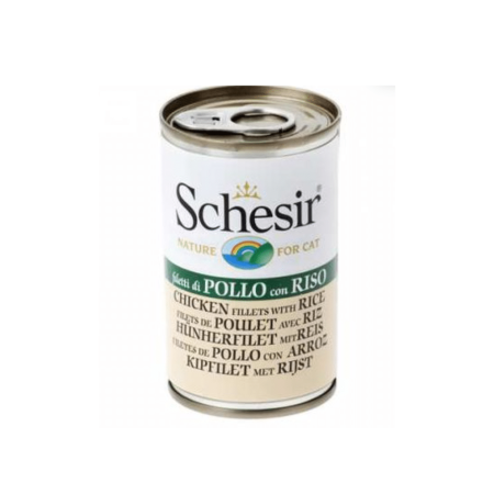 Schesir Chicken Fillets With Rice In Cooking Water In Can