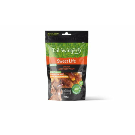 Τailswingers Sweet Potato bites with Chicken