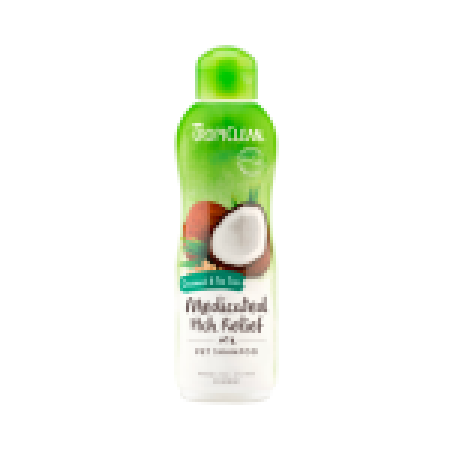 TropiClean Oatmeal & Tea Tree Medicated Itch Relief Shampoo (355ml)