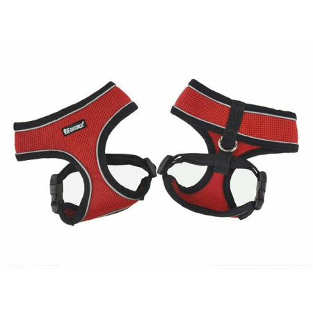 Mesh Harness with Reflective Piping