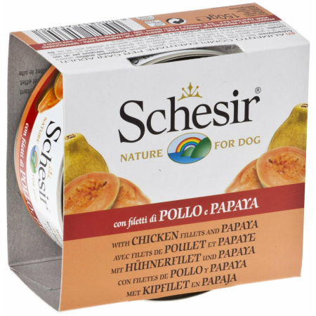 Schesir Chicken With Papaya 150g