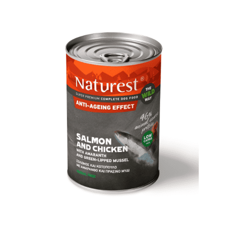 Naturest Anti-ageing Chicken & Salmon With Amaranth 400g