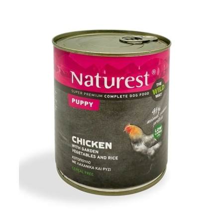 Naturest Puppy Chicken With Vegetables And Rice 400g