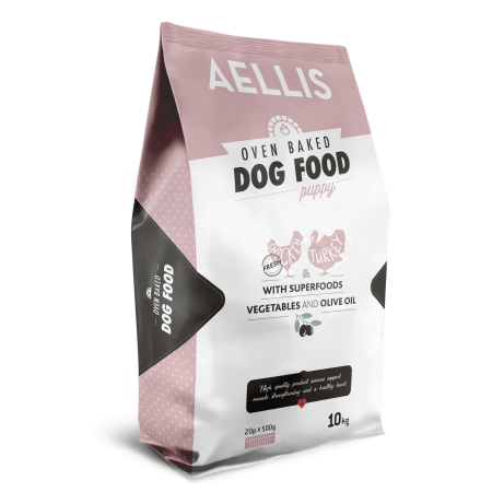 AELIS Fresh Free-Range Turkey & Chicken Puppy Food