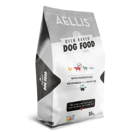 Aellis Natural Dog Food Grain Free Mixed Recipe 10kg