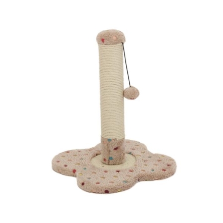 SOFT CAT TREE 33X33X45CM BEIGE