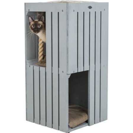 BE Nordic Juna Cat Tower 77 cm Grey