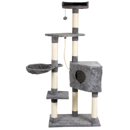 CEDRO SCRATCHING TREE 4 FLOORS 60X40X148CM