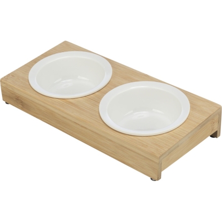 Trixie bowl set ceramic bamboo
