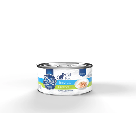 Egeo Cat Adult Wet Food Tuna with Grouper in jelly