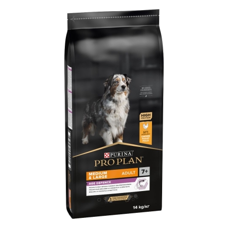 Pro Plan 7+ Medium and Large Adult Dry Dog Food Chicken 3kg