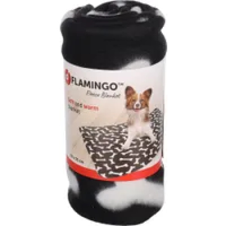 DOG BLANKET 100X70CM BLACK