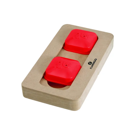 Toy Brain train Turing Light brown 22x12cm