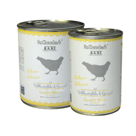 Dr.Clauder's BARF Complete Menu Chicken Fricassee 400g