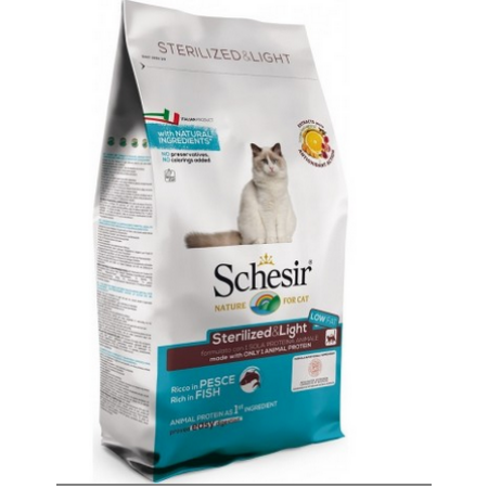 Schesir Sterilised Light Fish 10kg