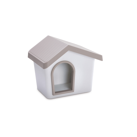 HOUSE PLASTIC FOR DOG ZEUS 50 BEIGE