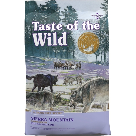 Taste of The Wild Sierra Mountain Canine with Roasted Lamb Dog Food 2kg