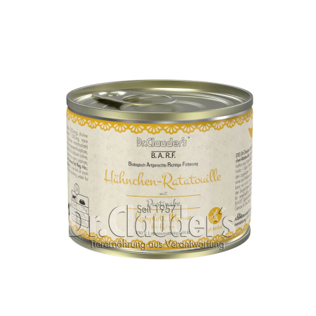 Dr.Clauder's BARF Complete Menu Chicken Ratatouille / Cat 200g