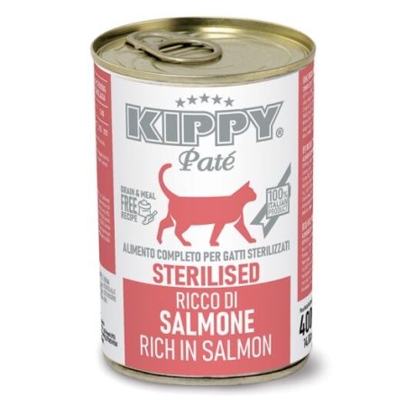 V.B.B KIPPY FOR STERILISED CATS RICH IN SALMON