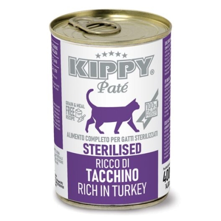 V.B.B KIPPY FOR STERILISED CATS RICH IN TURKEY