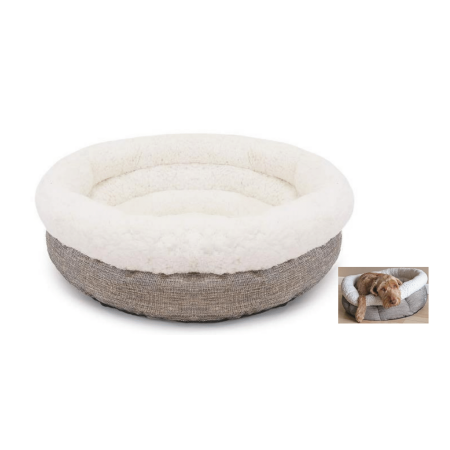 DEEP TWED TEDDY BEAR ROUND