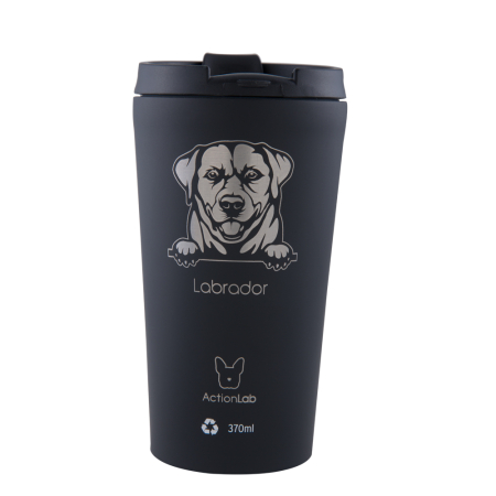 LABRADOR COFFEE THERMOS 370ML BLACK