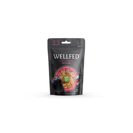 Wellfed Mini Fillets Duck w Catnip 50gr