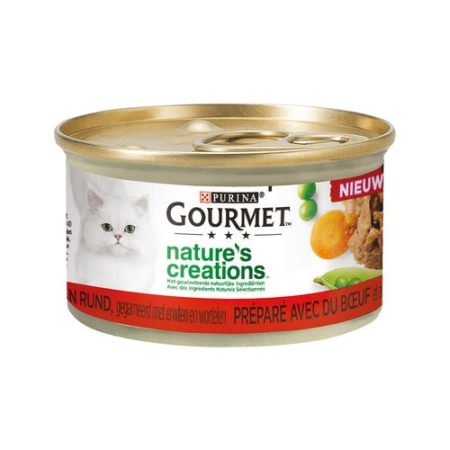 GOURMET® Nature’s Creations beef Wet Cat Food