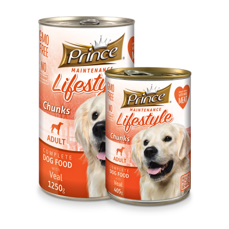 PRINCE LS DOG VEAL 1250G