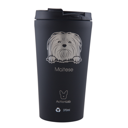 MALTESE COFFEE THERMOS 370ML BLACK