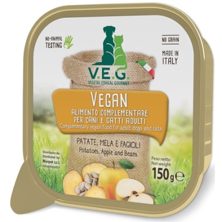 Vegan Dog Apple And Potatoes 150gr